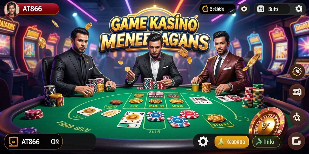 Tampilan permainan slot yang menarik di AT866.