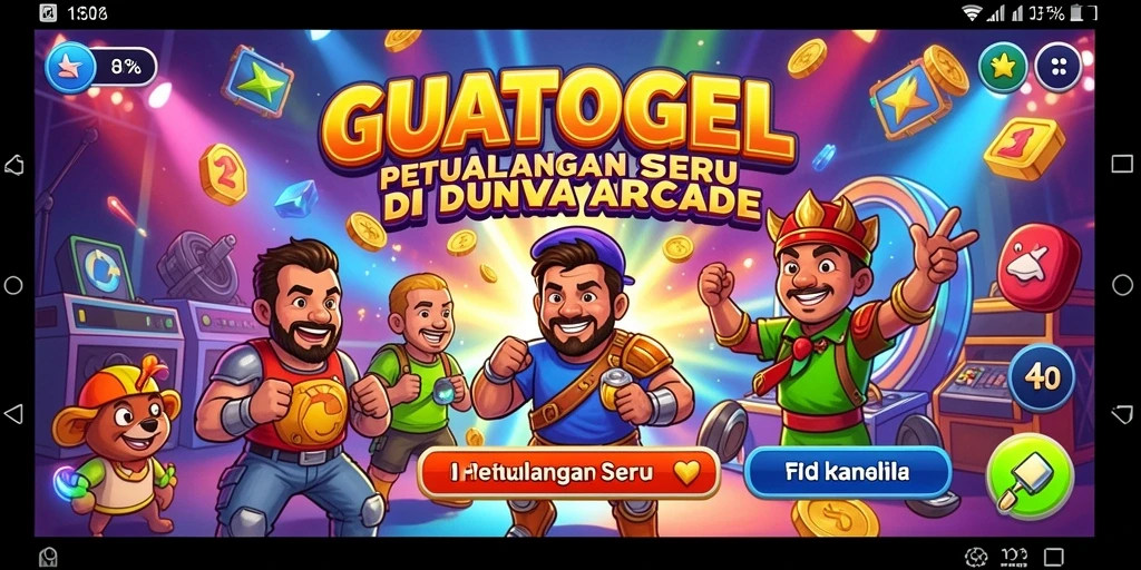 Screenshot GUATOGEL menampilkan aksi gameplay Arcade yang seru dan menantang.