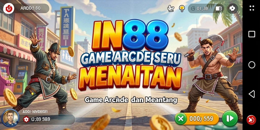 Tampilan gameplay IN88 yang menarik dengan grafis vibrant.