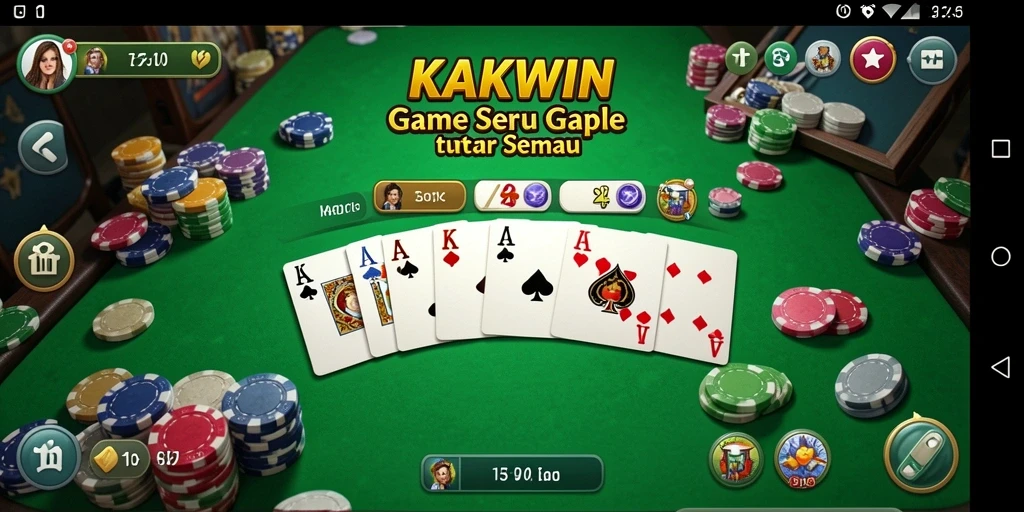 Tampilan gameplay KAKWIN yang menarik dan interaktif.
