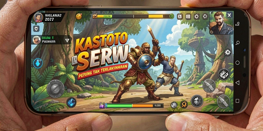 Screenshot gameplay KASTOTO yang menarik dan seru.