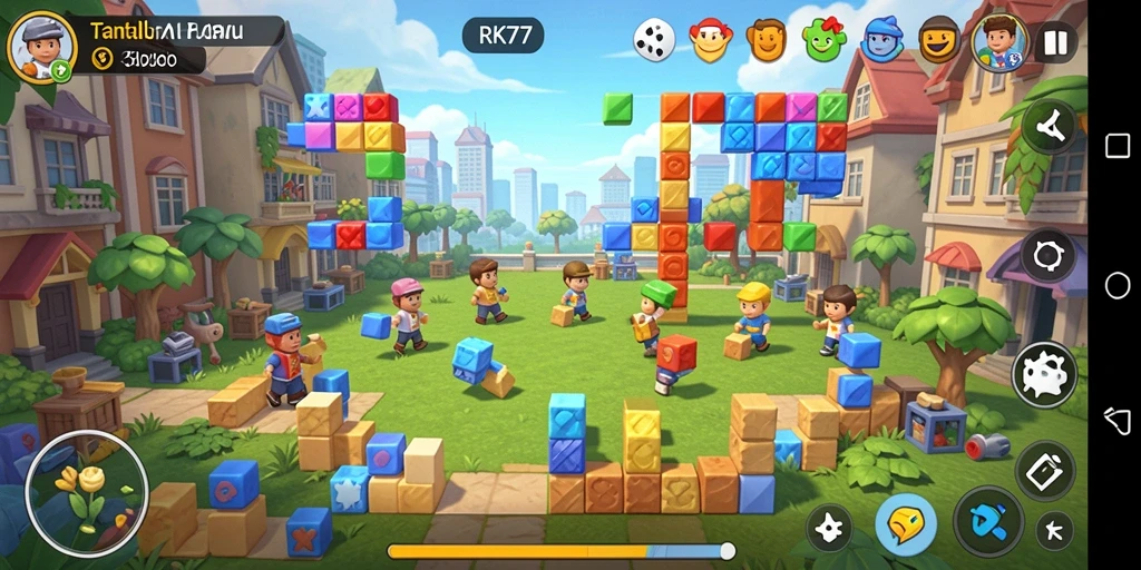 Tampilan gameplay RK77 yang menarik dan penuh tantangan.